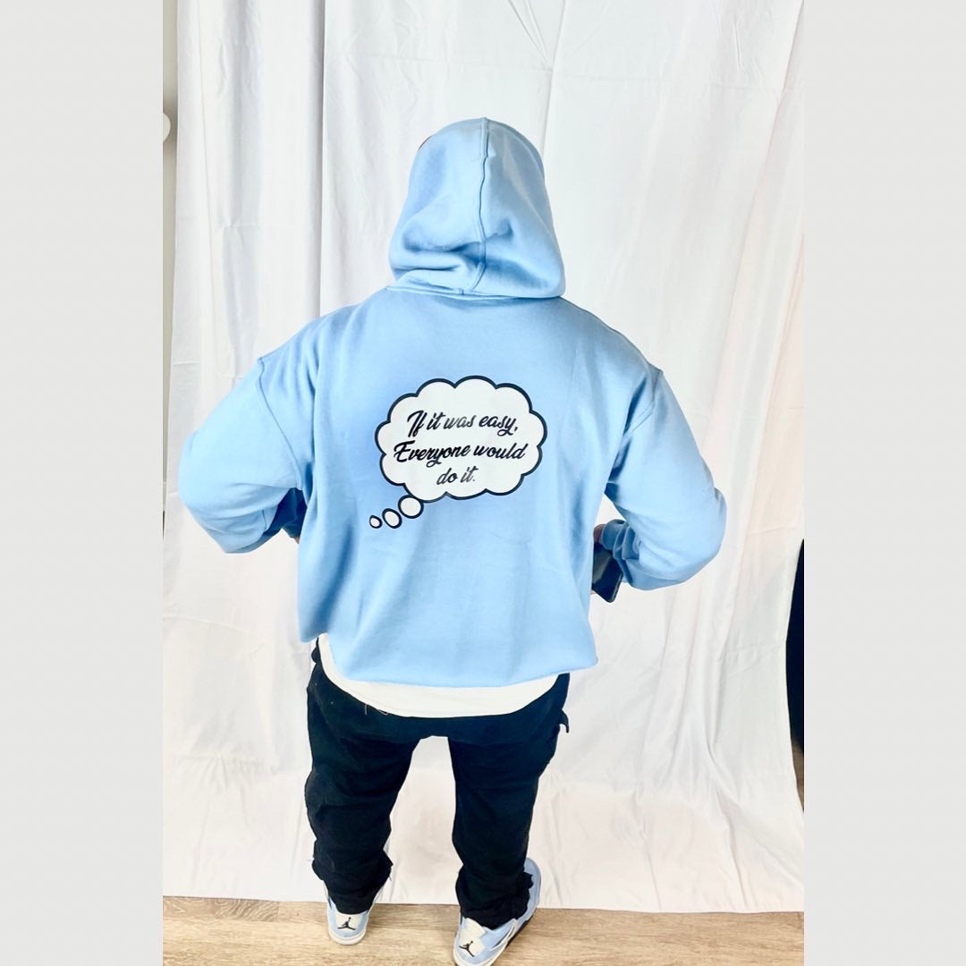 The Society University Blue Hoodie