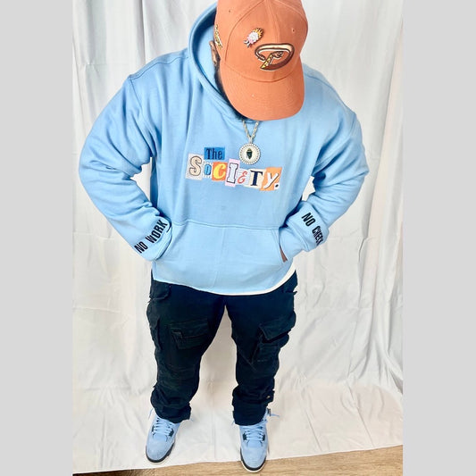 The Society University Blue Hoodie